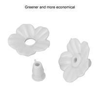 30 Sets Multicolor Hummingbird Feeder Flowers Plastic Hummingbird Feeder Parts  Hummingbirds balta