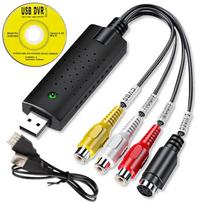 Usb video grabber av chinch s-video audio zgrywanie z vhs adapter przechwyt