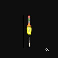Hot Plastic Luminous Eva Foam Ball Boia Light Stick Fishing Night Float 8g
