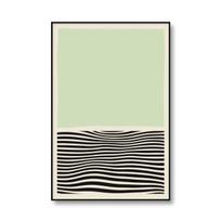 Abstrakčios spalvos Linija Sienų Menas Drobės Tapyba Minimalistinio Stiliaus Geometrinio paveikslėlio Plakatas ir Spaudinių galerija Svetainės namų dekoras 21cm×30cm NoFrame gray