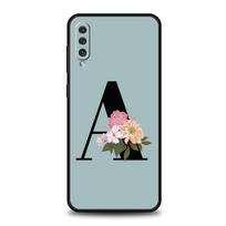 Flower Letters S Phone Case For Samsung A24 A12 A14 A32 A50 A70 A20E A20S A10S A22 A30 A40 A34 A54 A42 A52 5G A02S A04s Cover Samsung A32