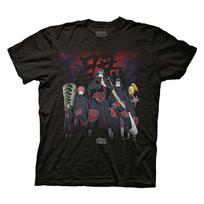 Naruto Storm-Akatsuki Group Adult T-Shirt 2025 Summer New Vintage Fashion Men's and Women's Streetwear S
