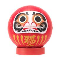 Yanoman 60 detalių dėlionė, Pazu Kororin Raudonasis Daruma (apytiksliai. 7.6cm Skersmuo), 2003-515, Yra dalies užsakymo atvirutė, pagrindas ir monetų lizdo dalys