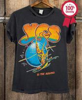 Yes Band In The Round Reprinted New T Shirt Full Size S-5XL TT931 Unisex T-Shirt S