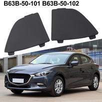 Pakeičiama tempimo kablio dangtelis MAZDA 3 priekinio buferio grotelėms 2016 18 gray