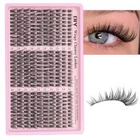 30D/40D/50D/60D Dirbtinės blakstienos Natūrali išvaizda Pasidaryk pats blakstienos Knyga Naujas blakstienų priauginimo rinkinys Akių makiažas False Eyelashes