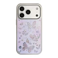 Colorful Oil Painting Butterfly Phone Case for iPhone 16, iPhone 17, and iPhone 17 Pro Max iPhone 11