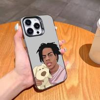 Funny I-IShowSpeed Phone Case For iPhone17 16 15 14 13 12 Pro Max Grey Black Matte Laser Metallic Aurora Funda iPhone16se4