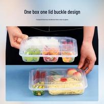 Thickened 5-Compartment Plastic Takeaway Lunch Box