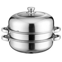 Lechu Heli 28cm 3-Layer Multi-Purpose Steamer Hot Pot