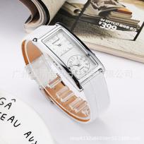 Dual Dial Dual Time Zone Fashion Casual Business Watch Male And Female Student Couple Watch Quartz balta