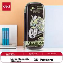 Pencil Case, Children's EVA Large Capacity Pencil Case, 3D Cool Style Stationery Box, Waterproof And Pressure-Resistant Pencil Box