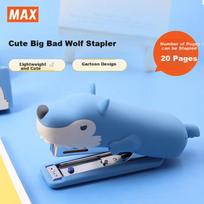 MAX Animal Silicone Stapler, Animal Series No. 10 Stapler HD-10NX/S, Big Bad Wolf