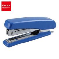 COMIX 16-Page 10# Small Durable Stapler + Staple Remover (Dual-Use), Built-In Stapler Remover, Compatible with 10# Staples, Random Color B2992