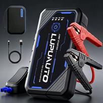 4000A Car Jump Starter with Air Compressor Peak Auto Battery Booster Portable Power Bank 12V Auto Starting Device Petrol Diesel 4000A
