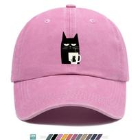 pc pcs Not Woke Up (Suitable for) Trucker Hat with Black Cat Print  QuickDry Breathable Unisex Cap Adjustable Buckle Clos 1pc