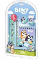 Kid89421 5pcs stationery set bluey