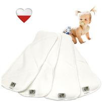 Wkład chłonny z mikrofibry m 13x33, 4 warstwy wkłady chłonne do pieluch nappime