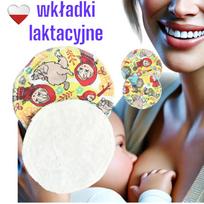 Wkładki laktacyjne pul bambus czerwony kapturek wkładki laktacyjne nappime