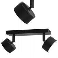 Plafon sufitowy reflektor led czarny gx53 polska lampa nowoczesna 2-pkt