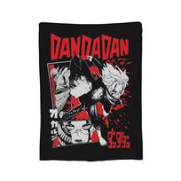 Ken Okarun Dandadan Anime Blankets Fleece Decoration Multi-function Lightweight Thin Throw Blanket for Bed Couch Bedding Throws Size: 75*100cm, Weight: 230 GSM