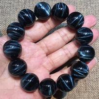 18 mm natūralios mėlynos spalvos tigro akies apyrankės papuošalai moterims vyrams, gydomieji krištoliniai apvalūs karoliukai, reiki, brangakmenių sruogos Aaaaa