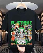 Dr.Stone Senku Ishigami T-shirt Anime Manga Taiju Oki Ryusui Gift Shirt All Size L