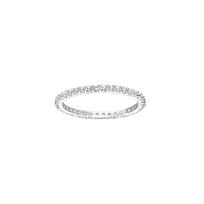 Swarovski Vittore Full Crystal Rhodium Plated Ring Women rings Silver 5028227 Box (Random Color),50