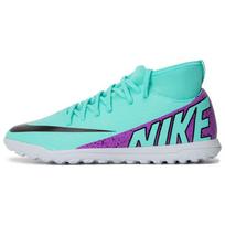 Nike Jr. Mercurial Superfly 9 Club Abrasion Resistant Low top Kids' Soccer Shoes Blue Kids' DJ5954-300 32