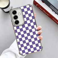 Retro Classic Chess Board Grid Soft Phone Case For Samsung A17 A27 A07 A37 A57 A16 A56 A15 A55 A14 A54 A13 A53 A26 A36 A25 A35 A Samsung A33