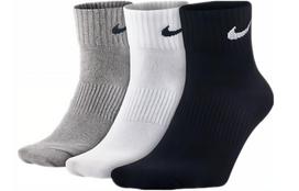 Nike Unisex Crew Socks SX4706-901 S gray