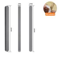 Self-adhesive Stick On Sliding Door Handles 7 Inch Punch-free Drawer Pulls Multifunctional Aluminium Alloy Cabinet Handles