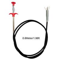 Easy To Operate Clog Remover Drain Snake Grabber Tool 0.6Meter