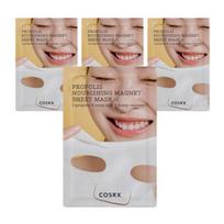 COSRX Full Fit Propolis Nourishing Magnet Sheet Mask 21ml x 4 Sheets – Deep Nourishing Face Mask for Radiant, Healthy Skin