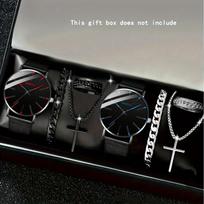 Geneva4-Piece Set Men'S Watch Fashion Men'S Watch