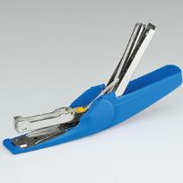 KOKUYO Imported Low-Force Stapler for Office Documents, Flat Needle Binder Compatible with No. 10 Staples, White, SL-M72W