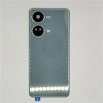 A+++ For OnePlus Nord 3 5G CPH2491 Glass Battery Cover Hard Back Door Lid Rear Housing Panel + Adhesive + Camera Lens