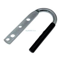 T3LF Labor Saving Grip Coupling Handler Connector Trailer Coupler Lift Handle Metal Rubber Handle for Campers Tow Boat Truck