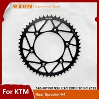 OTOM Motorcycle Rear Sprocket Chain 520 50T Carbon Steel Plate For KTM HUSQVARNA GASGAS SX SXF EXC EXCF TC FC TE FE MC MCF 2023
