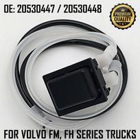 20530447 20530448 Sunkvežimio sėdynės pneumatinio reguliavimo jungiklis, skirtas Volvo FM FH FM12 FH12, su ISRI 6860 sėdynės valdymo vožtuvu ir žarnelėmis 20530447 gray