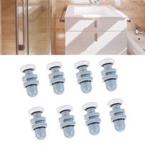 8pcs 20mm Diameter Sliding Door Wheels Durable Glass Door Runners Shower Door Rollers  Glass Door