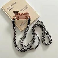 PVC Phone Clip Lanyard Polyester Cartoon Puppy Phone Holder Cute Crossbody Strap Belt  Daily A