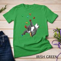 Panda - Bouldering and Rock Climbing Gift Unisex T-shirt 4 S