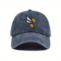 American Style Printed Baseball Cap Featuring a Bumblebee Perfect for Outdoor Leisure And CrossBorder Vintage Fashion 1pc