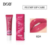 BOB European and American Hose Lip Gloss Moisturizing Lip Enlargement Lasting Moisturizing Moisturizing Gloss Color Lip Glaze Lipstick 12G