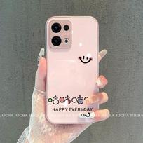 Premium Shockproof Silicone Phone Case OPPO Reno13 Pro Reno11 With Cartoon Smiley Design Full Coverage OPPO Reno 13 Pro