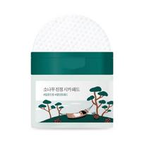 ROUND LAB Pine Calming Cica Pad Soothing Hydrating Toner Pads 50 Pads 195ml 1 Pack (50 Pads)