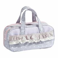Multi-Layer Pencil Case Polka Dot Print Pencil Pouch Stationery Organizer  School Supplies pilka
