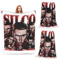 Silco Arcane Dark Villain L-Leagues Of Legend Blankets Soft Flannel Throw Blanket Bedspread for Living room Picnic Travel Couch Size: 75*100cm, Weight: 230 GSM