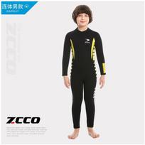 Kids 2.5mm Neoprene Full Wetsuit Diving Swimming Surfing Winter Warmth Unisex Child Size XXS To L XXS Toddler